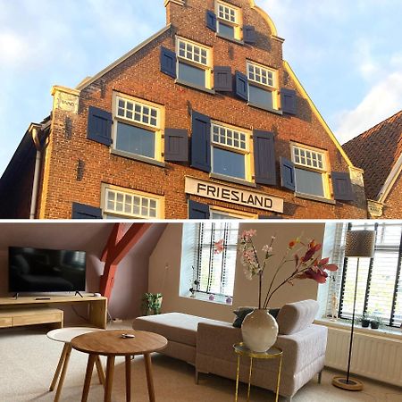 Elegant Appartement In Pakhuis Friesland Centrum Leeuwarden Exteriör bild