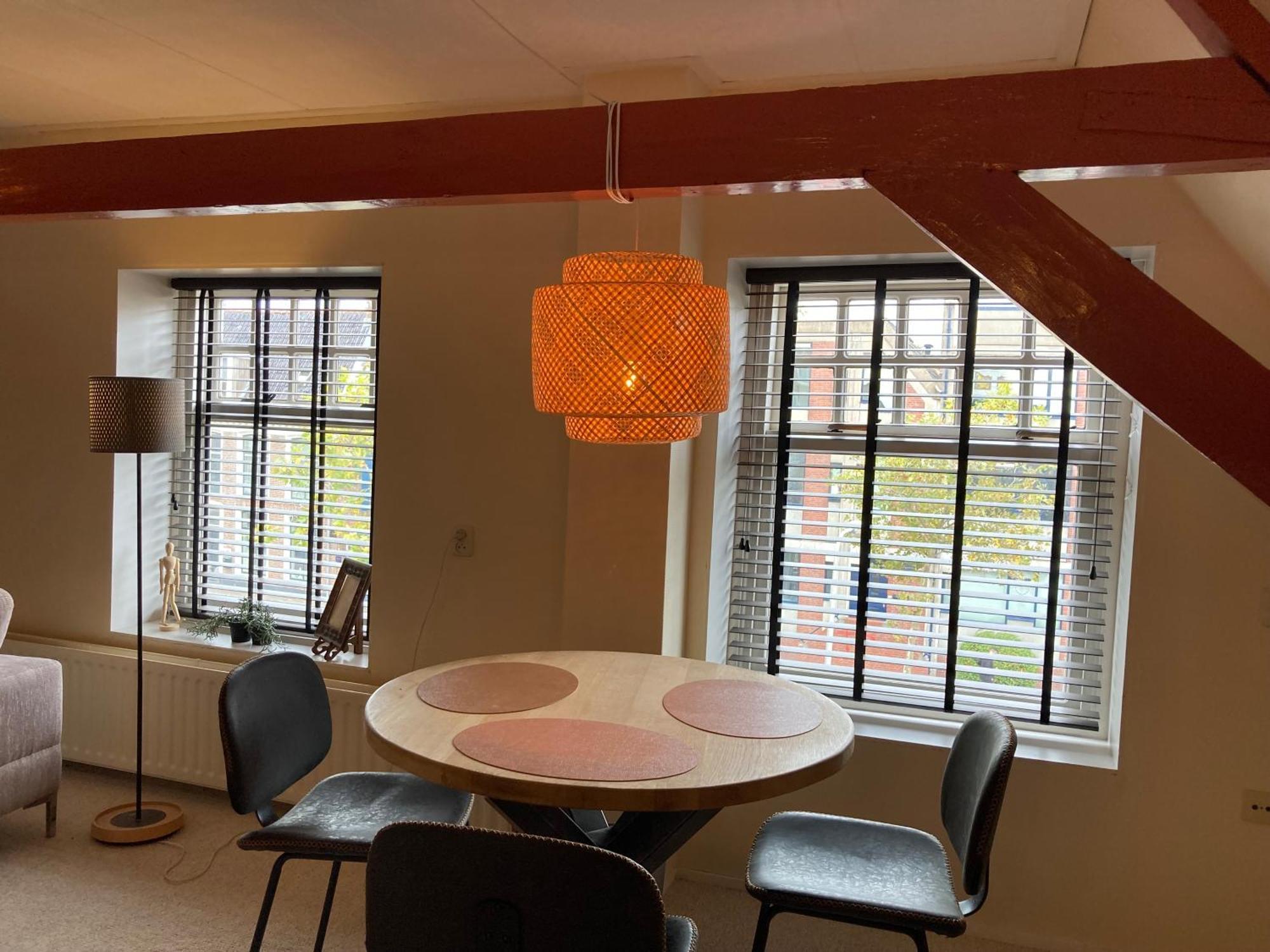 Elegant Appartement In Pakhuis Friesland Centrum Leeuwarden Exteriör bild