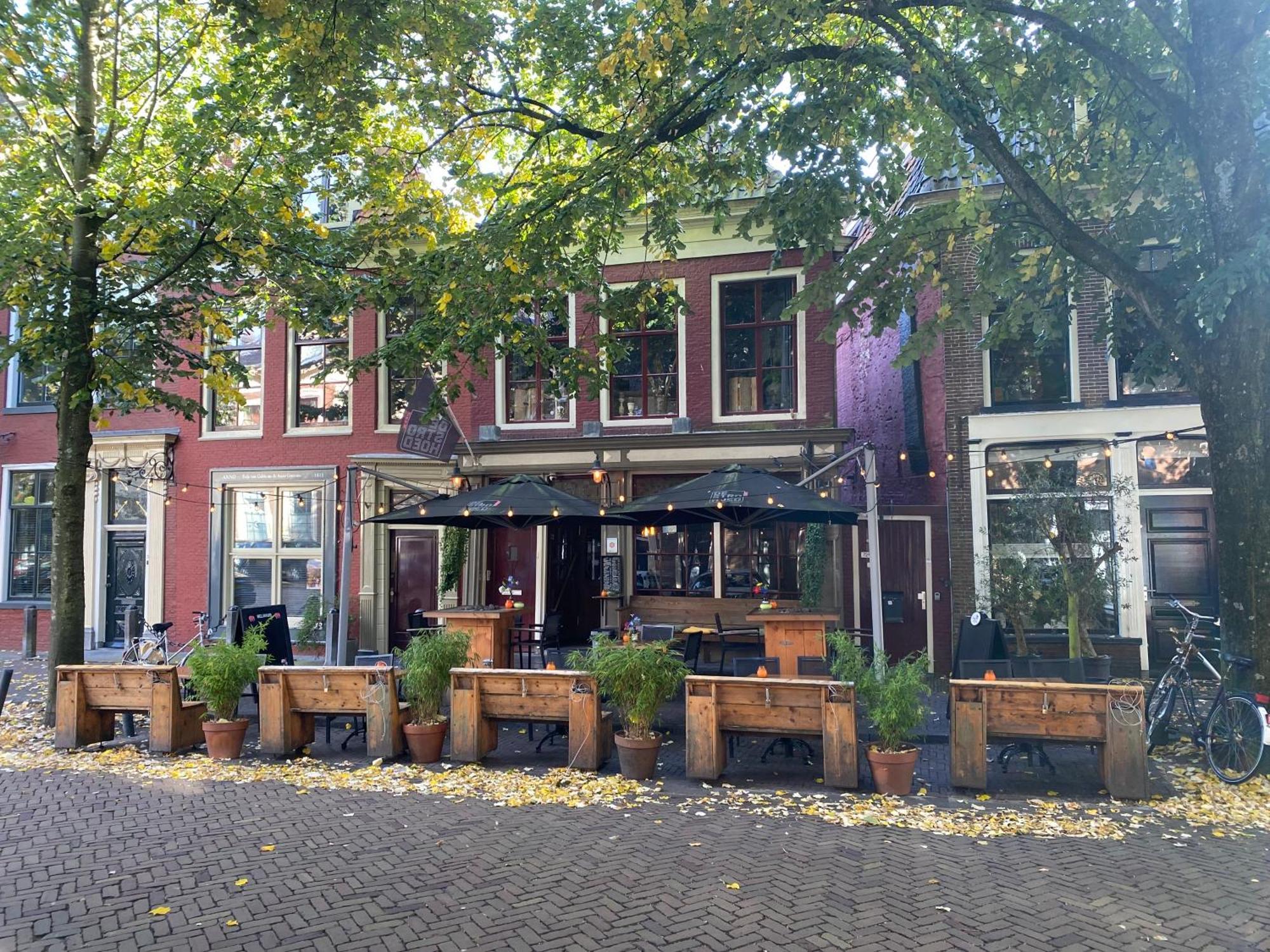 Elegant Appartement In Pakhuis Friesland Centrum Leeuwarden Exteriör bild